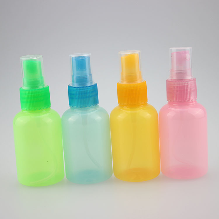 Plastic empty bottle dispenser bottle Spray bottle Color spray bottle perfume dispenser bottle