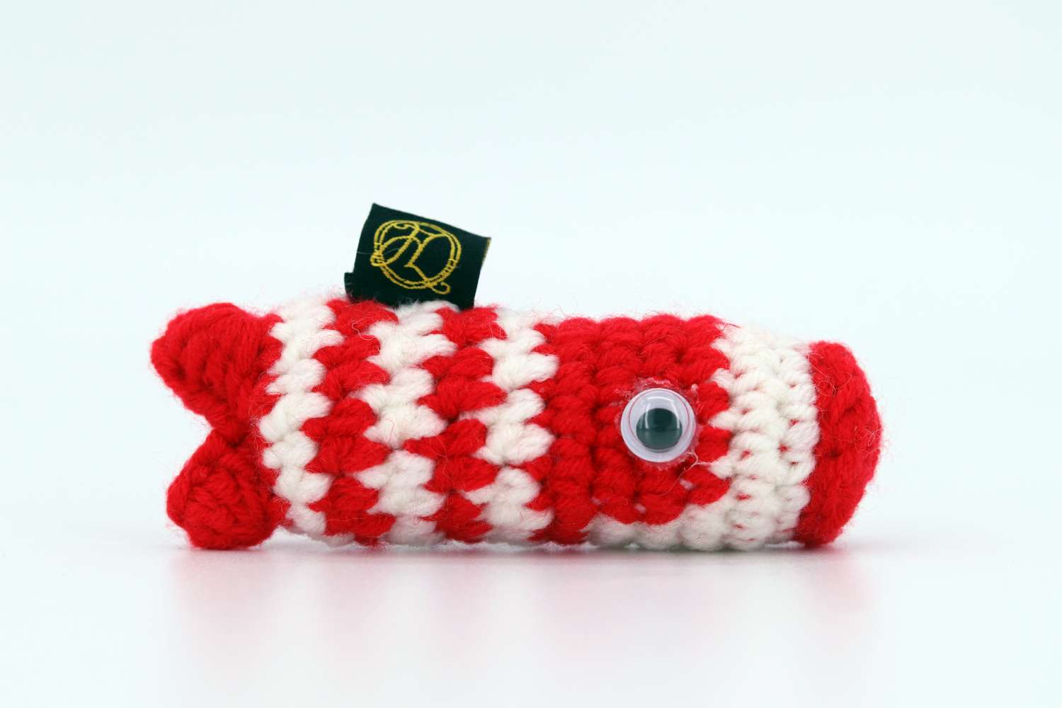 Cat toys, cat teasing little fish, cat self-entertainment products, handmade crochet yarn, cat little fish toys, durable and educational Item Picture