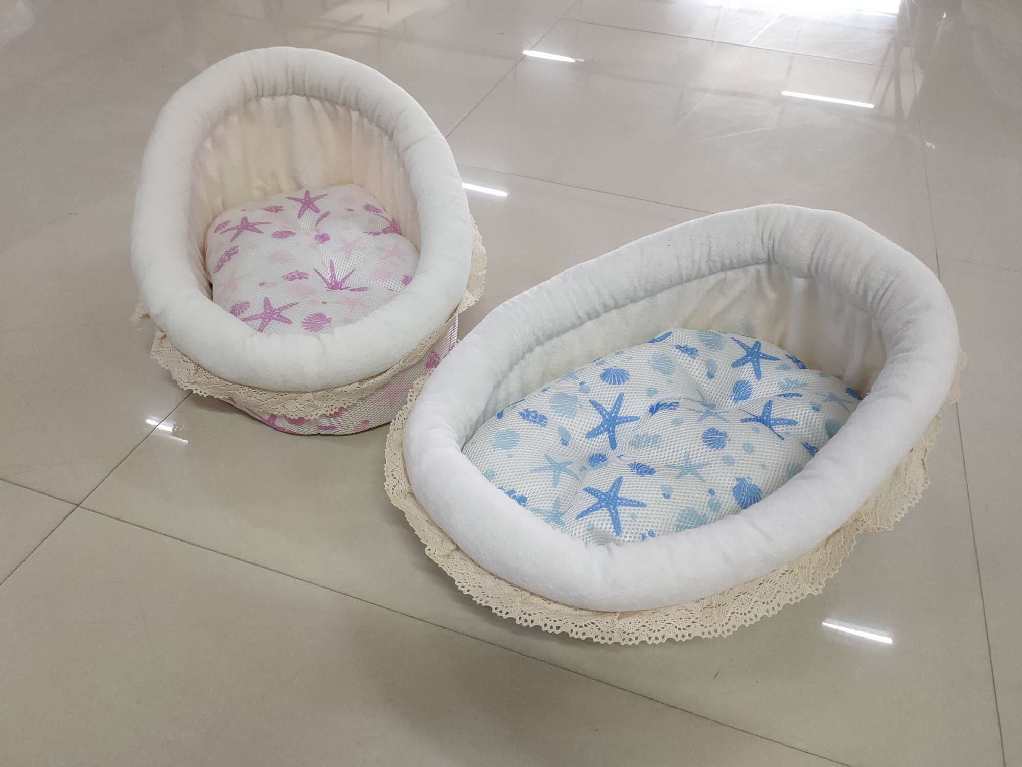 New cool ice silk baby cribs, cat beds, dog beds, teddy poodles, Corgis and other small and medium-sized dog, puppet and cat pet mattresses are sold directly by the manufacturer undefined