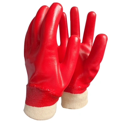 Red Oil Resistant Gloves