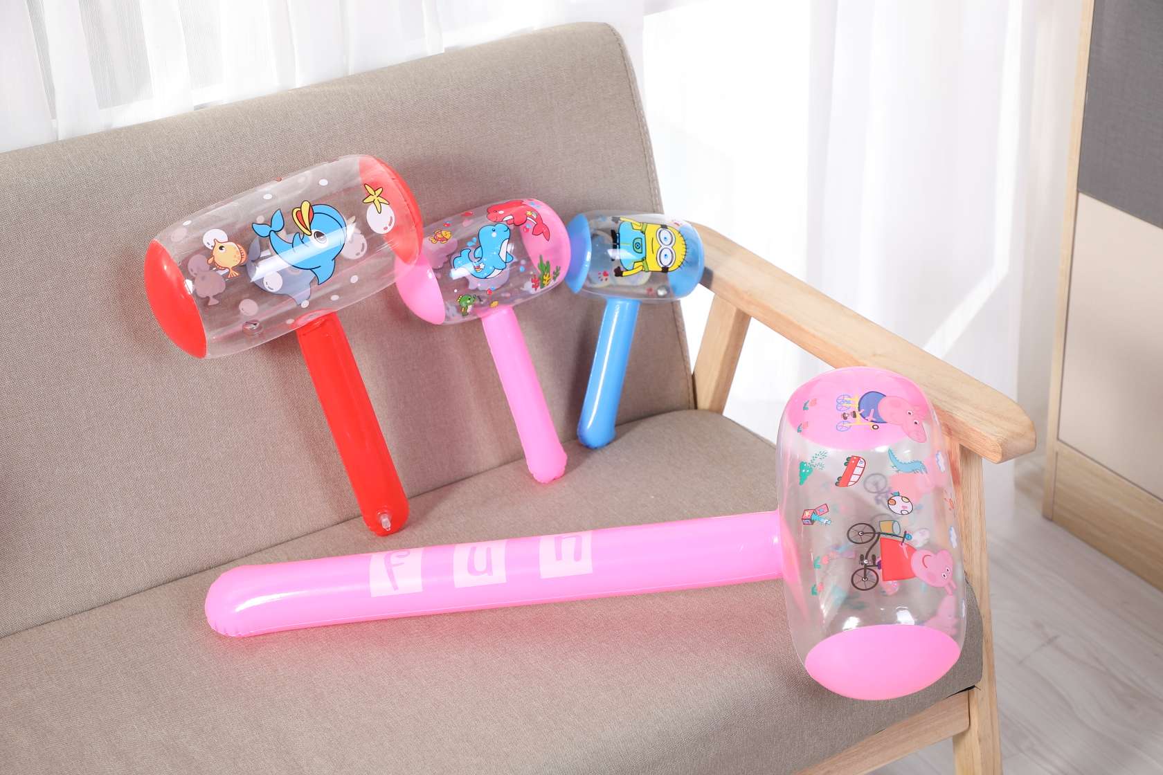 Hot spot leather goods inflatable 35CM hammer thumbnail