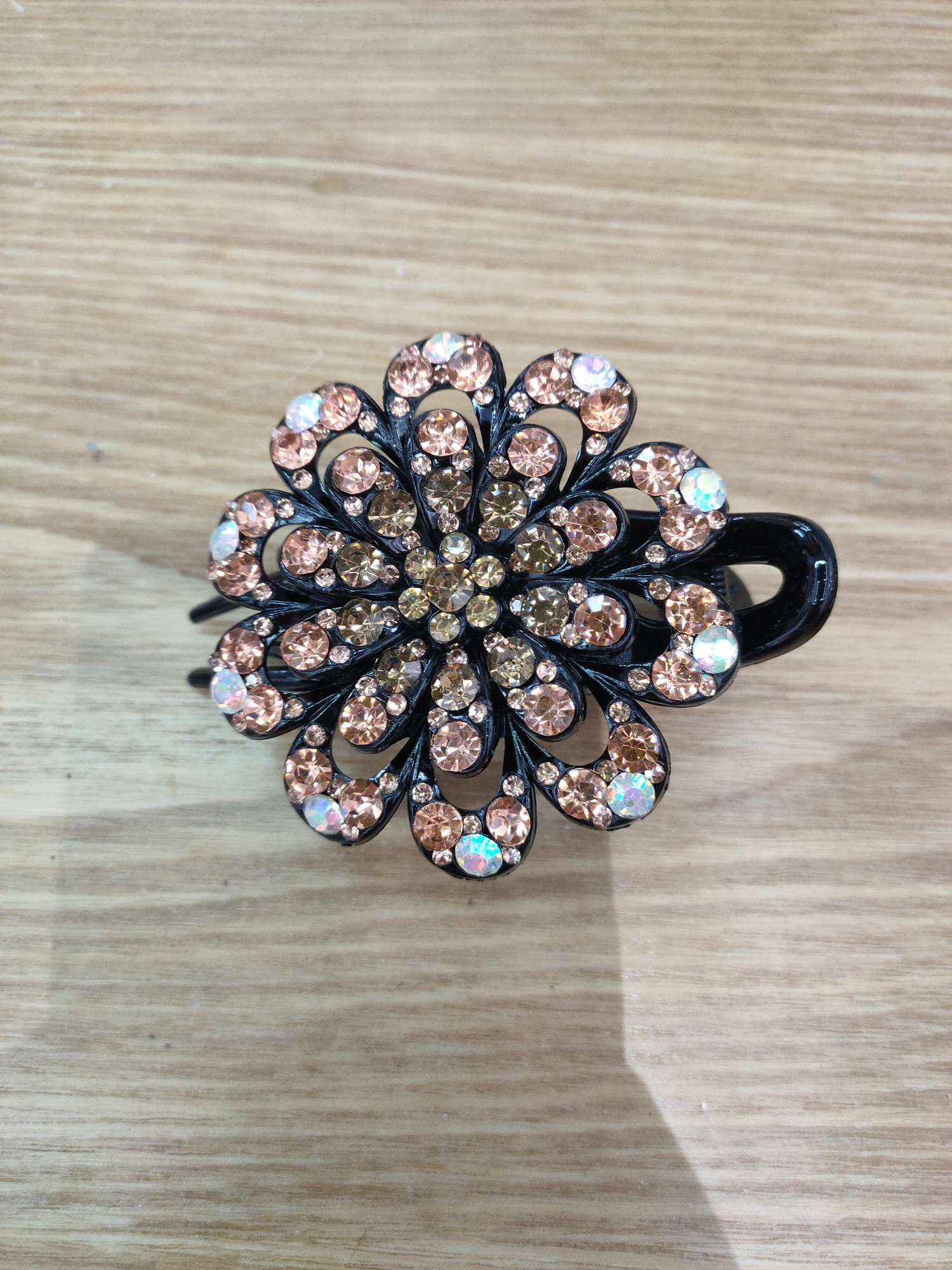 South Korea Hairpin Clip Instagram Clip Net Red Three Teeth Clip Big Lace Clip Female Adult Hair Clip Clip Head Accessories undefined
