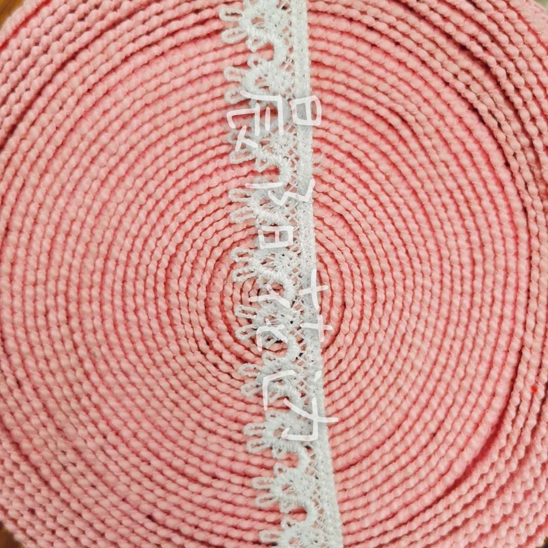 水溶涤耳朵花边细节图