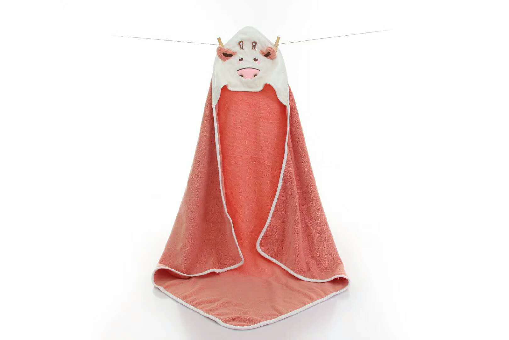 32股毛圈小牛抱被90*90详情图8