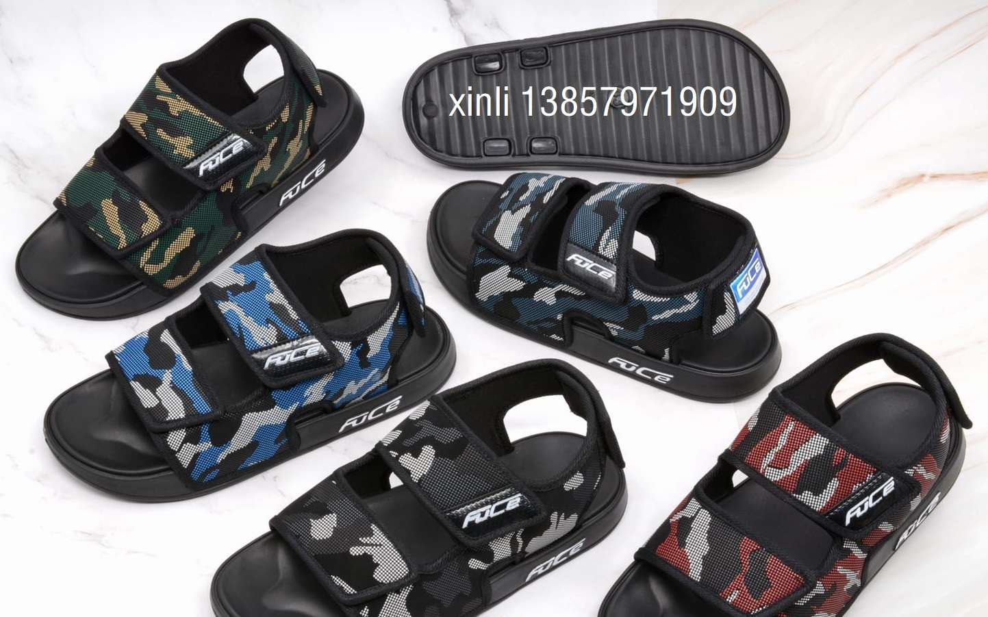 New fabric woven belt EVA sole beach shoes Roman sandals Vietnam sandals