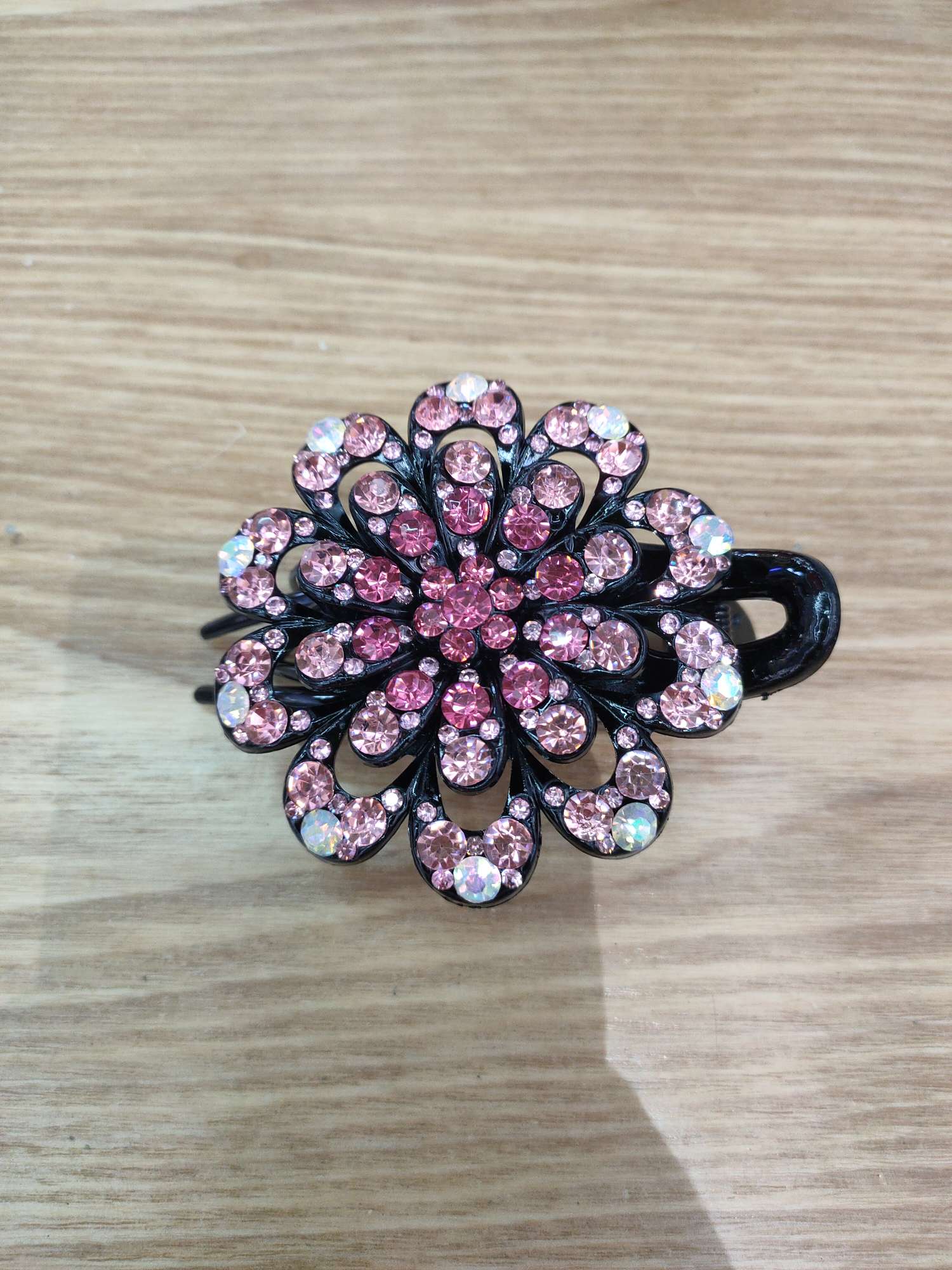 South Korea Hairpin Clip Instagram Clip Net Red Three Teeth Clip Big Lace Clip Female Adult Hair Clip Clip Head Accessories Item Picture