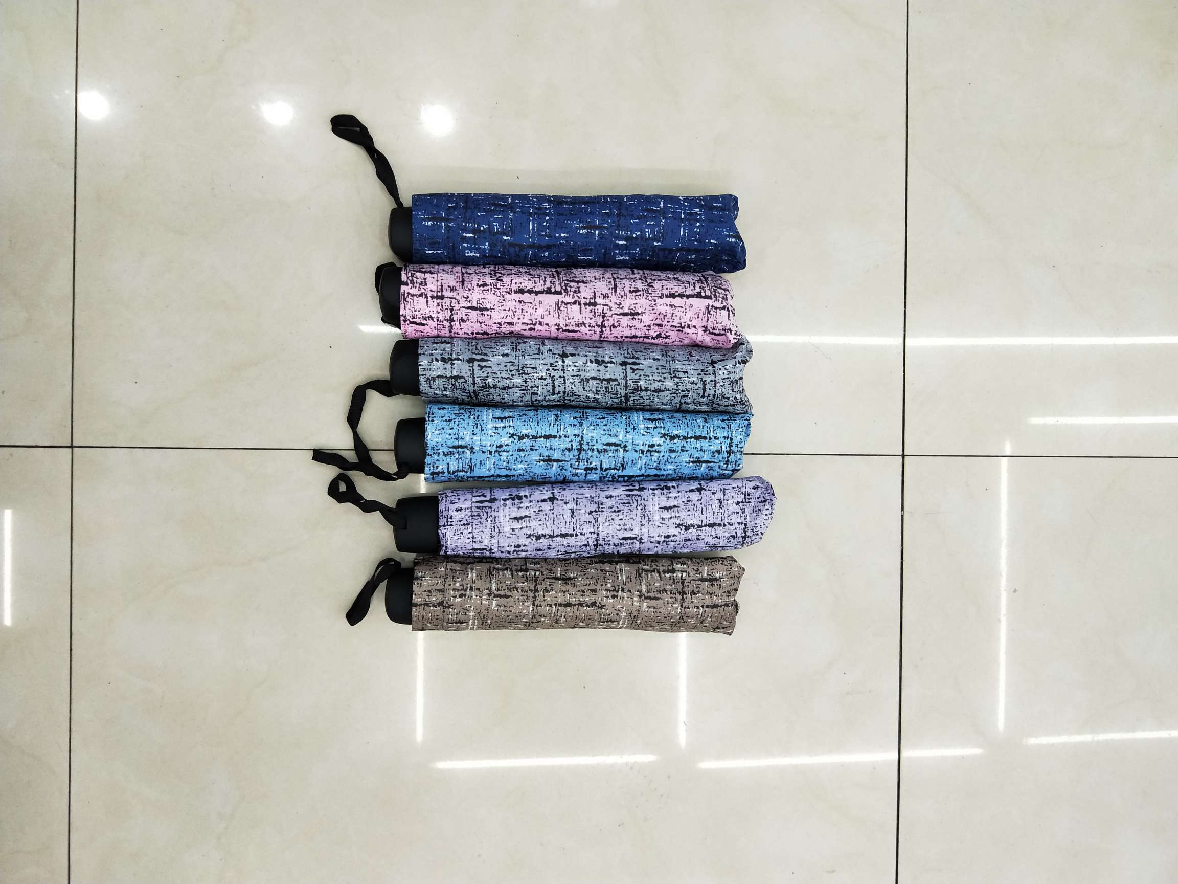 Three-fold umbrella, 8K painted flower umbrella Specification image