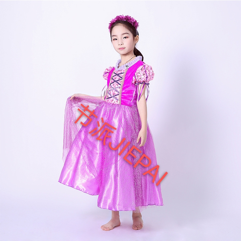 女童服装，公主裙儿童表演服装派对服装,儿童女裙，表演道具服详情图4