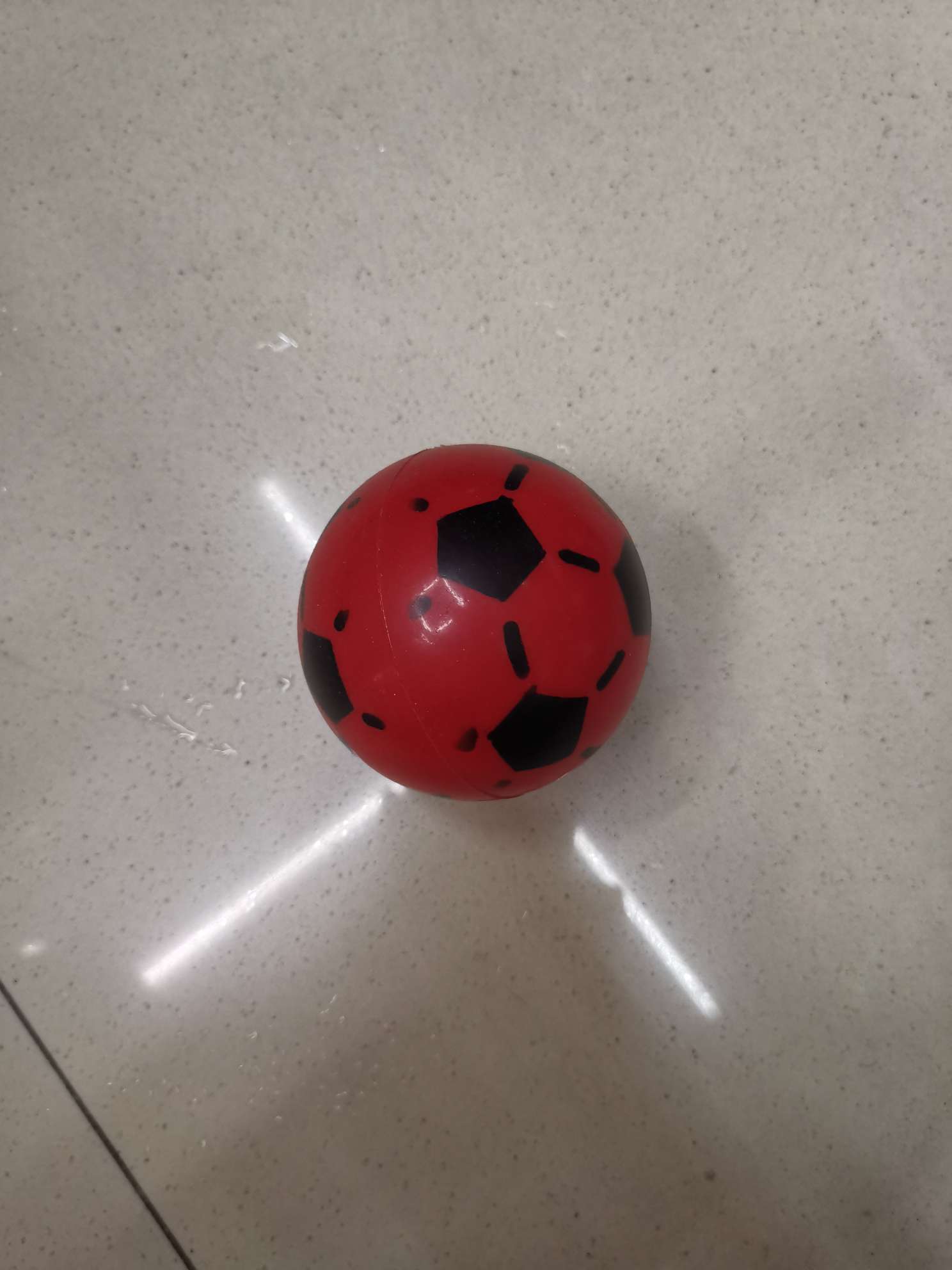Number eight sprays a football