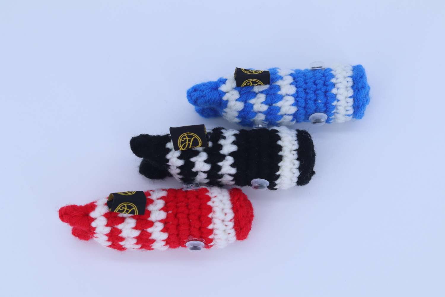 Cat toys, cat teasing little fish, cat self-entertainment products, handmade crochet yarn, cat little fish toys, durable and educational undefined