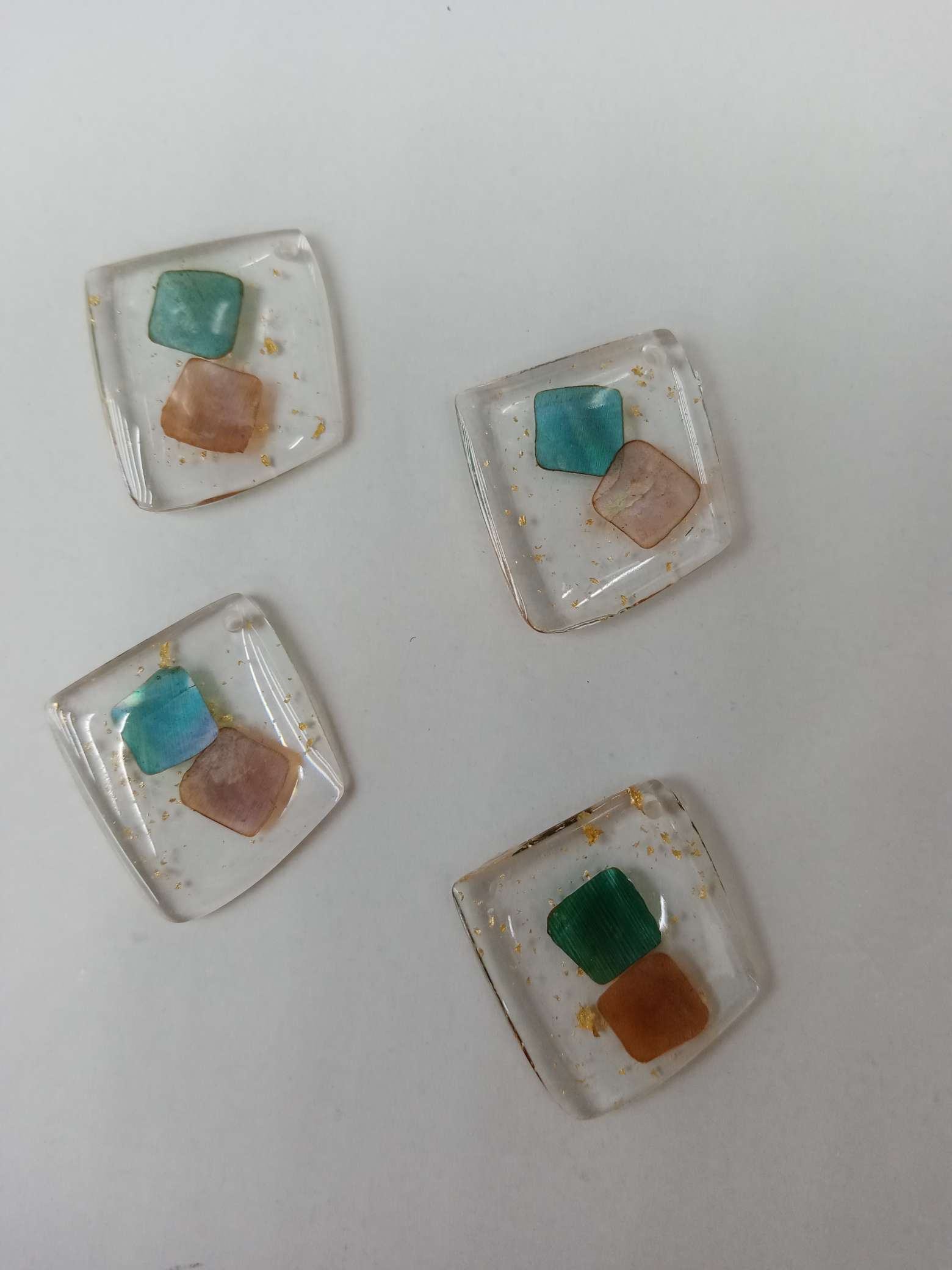 菱形双色彩贝加金箔纸产品图