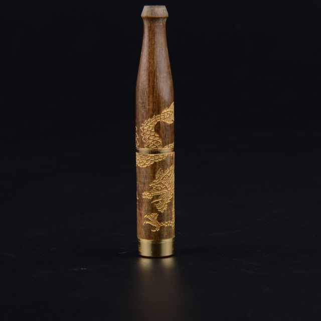 Redwood filter pipe, solid wood double-filter pipe nozzle manufacturer, wholesale in stock details Picture