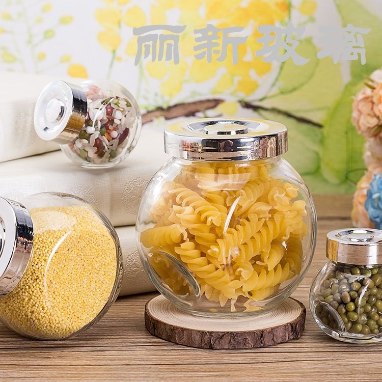 玻璃密封储存储物罐详情图6