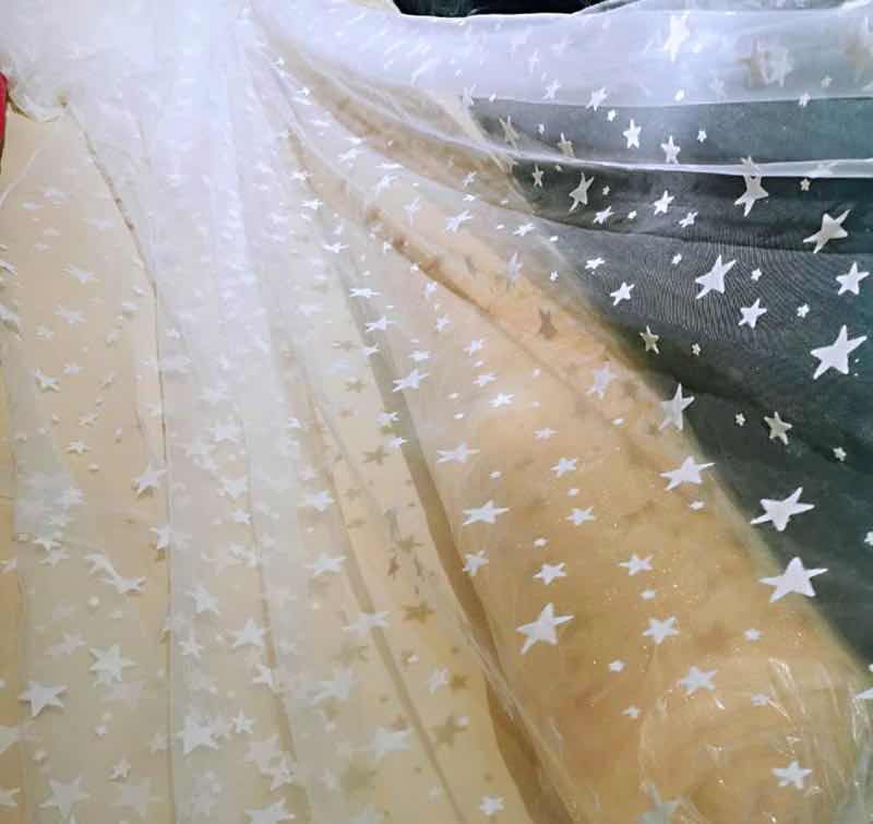 Flocking five-pointed star details Picture