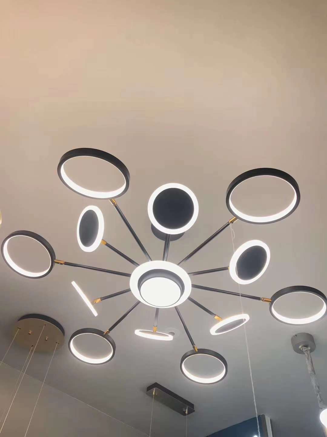 灯具灯饰/灯具/吊灯灯具/吸顶电扇灯/吊灯白底实物图