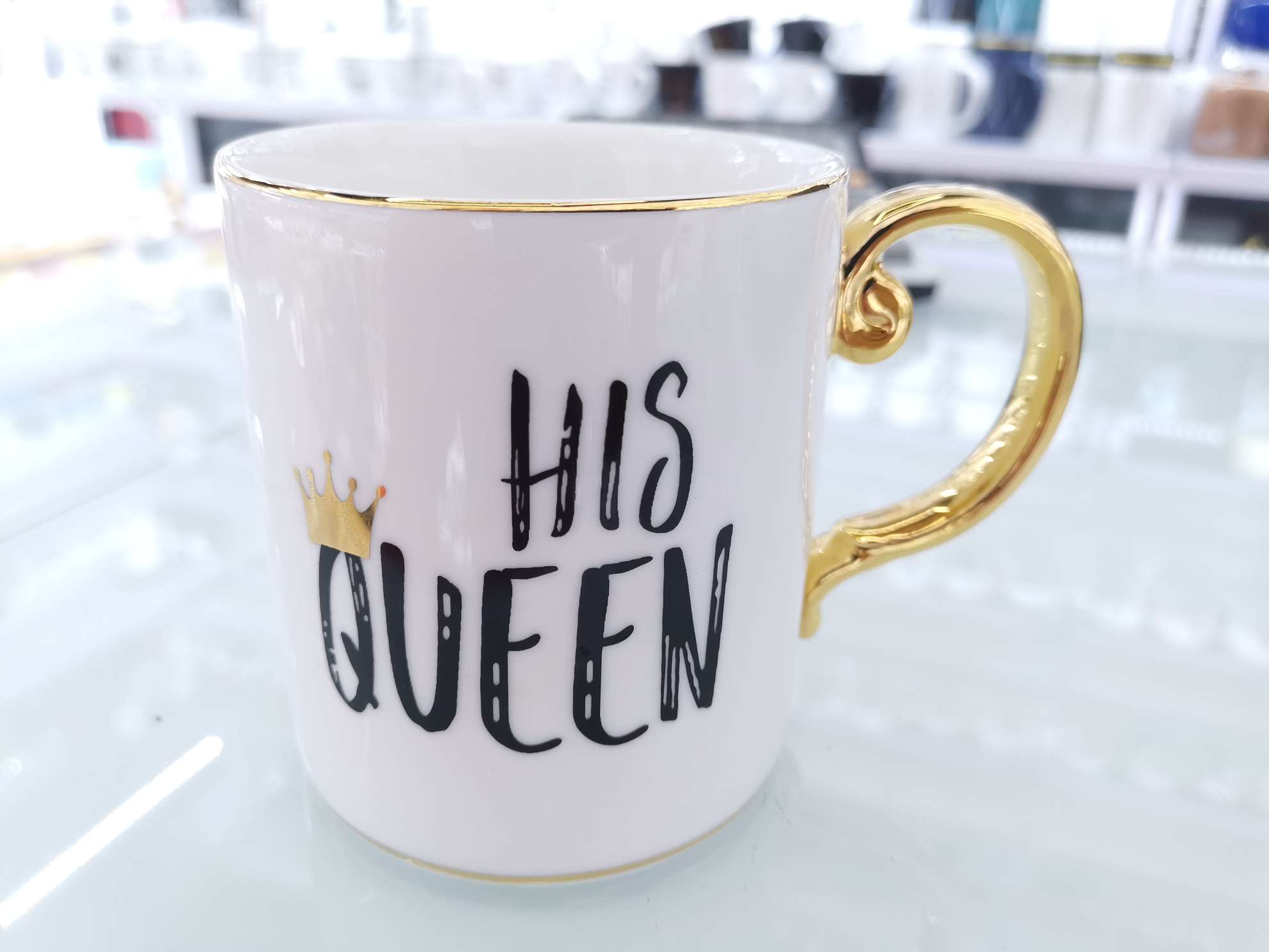 Gold-plated mugs, ceramic cups, water cups, coffee cups undefined