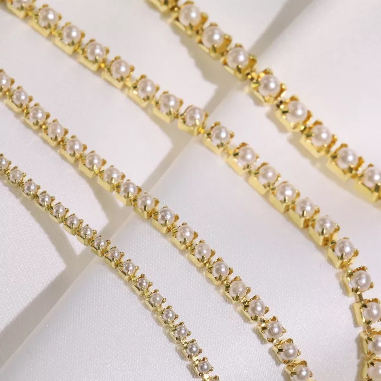 Pearl nail chain thumbnail