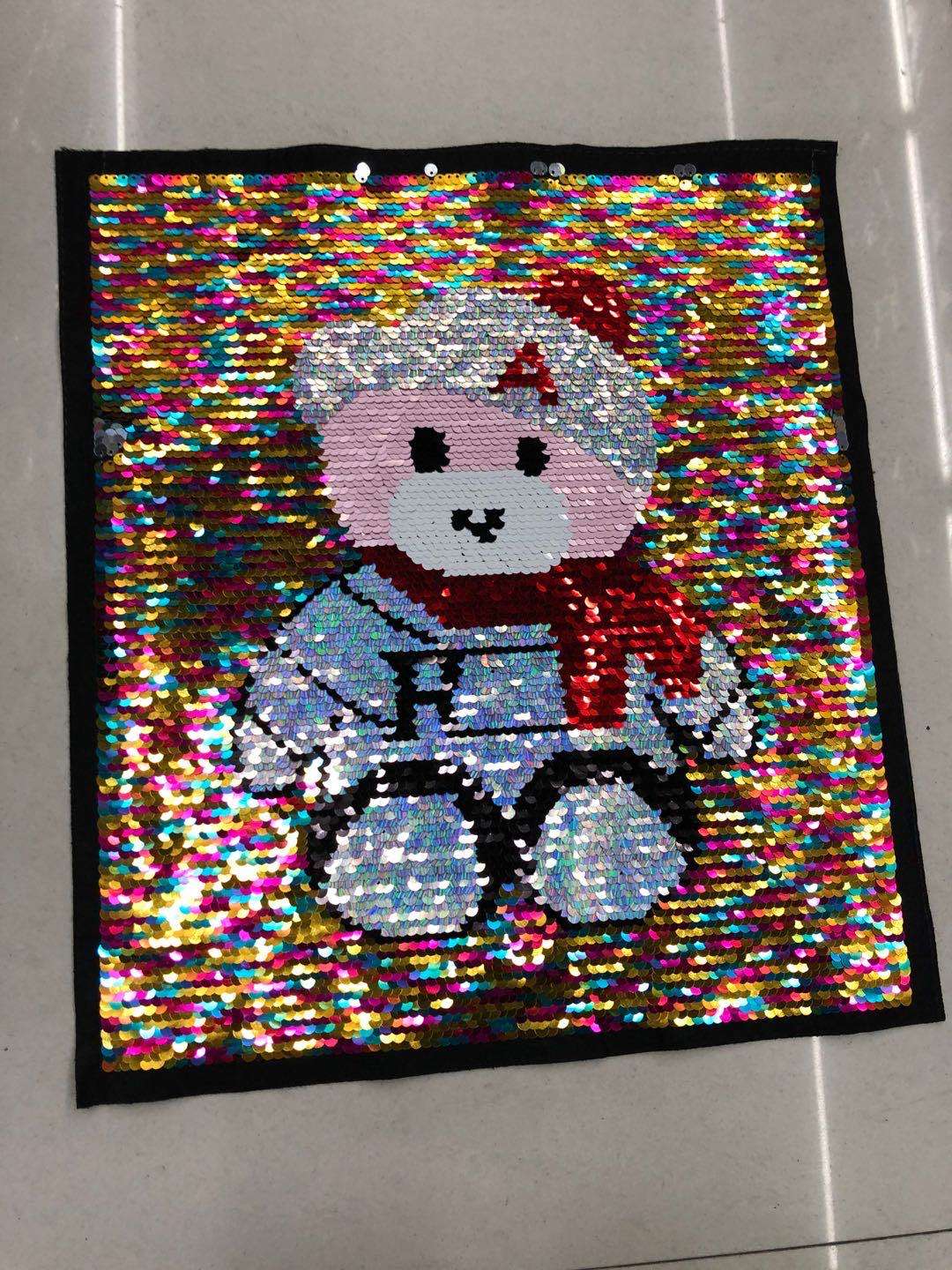 Large size of flap embroidery: 39*34