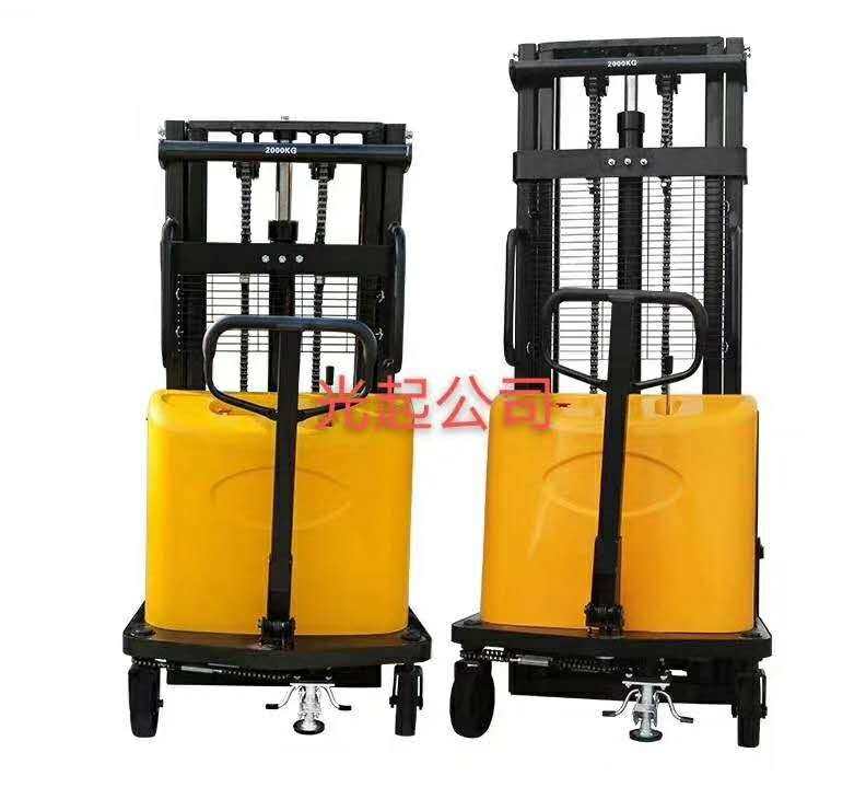 半电动推高车厂家直销 薄利多销 价格公道 客户反馈高 质量可靠