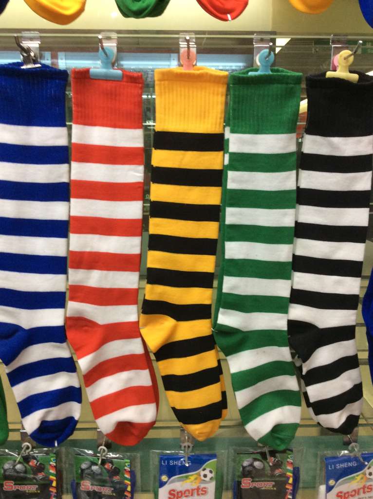 条纹足球袜产品图