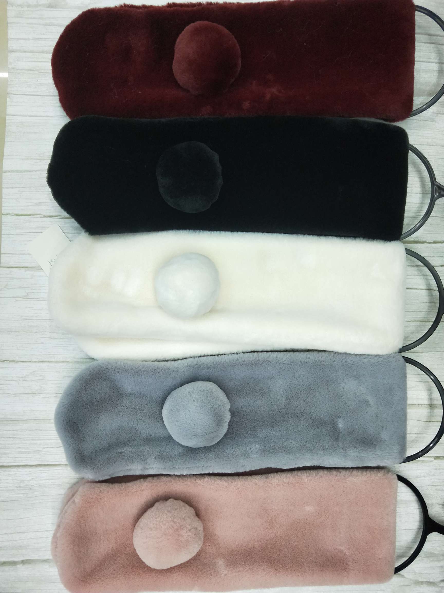 Japan And South Korea The Latest Fashion Imitation Fur Small Rabbit Hair Scarf details Picture