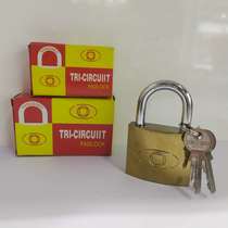 75mm iron padlock titanium gold lock titanium spray lock