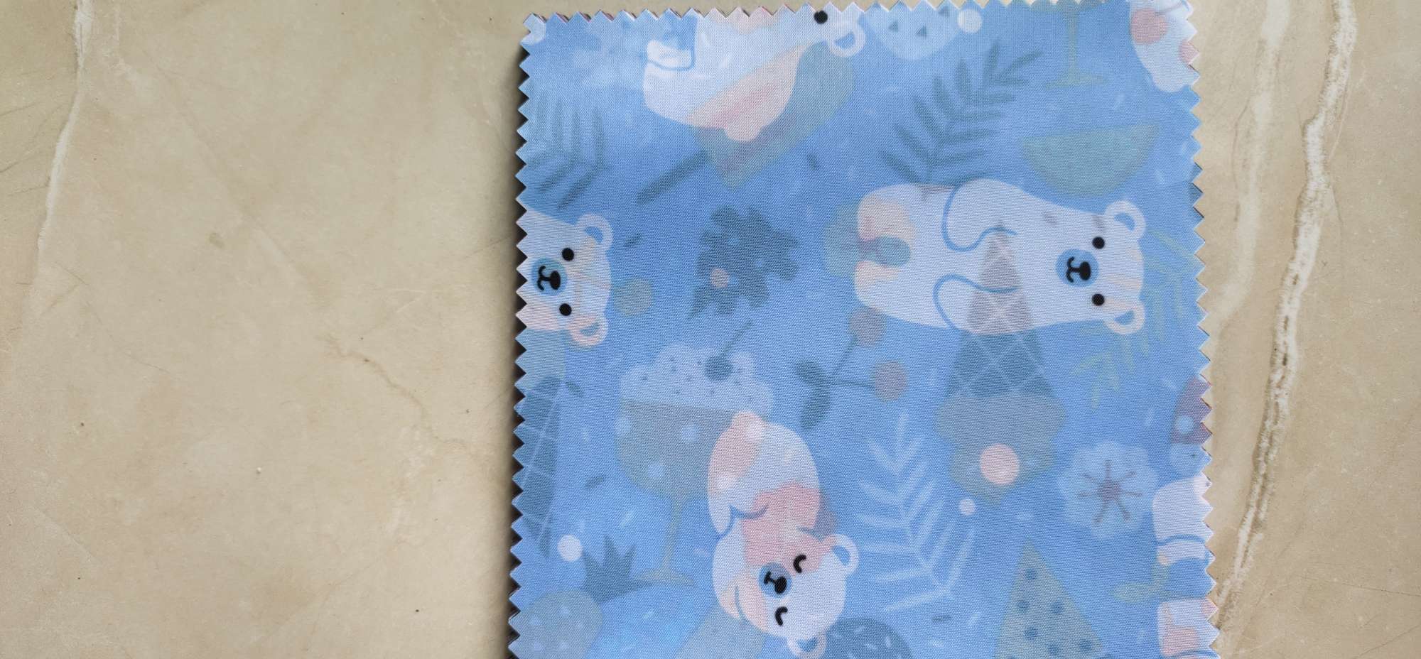 190印花布