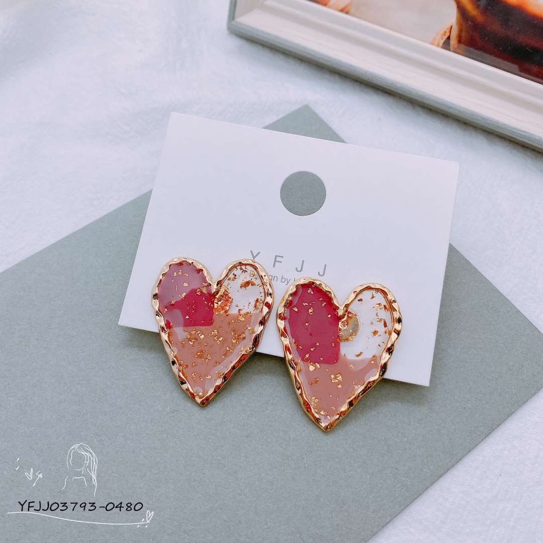 Korean Version Of All Fashion Girl Powder New Earrings