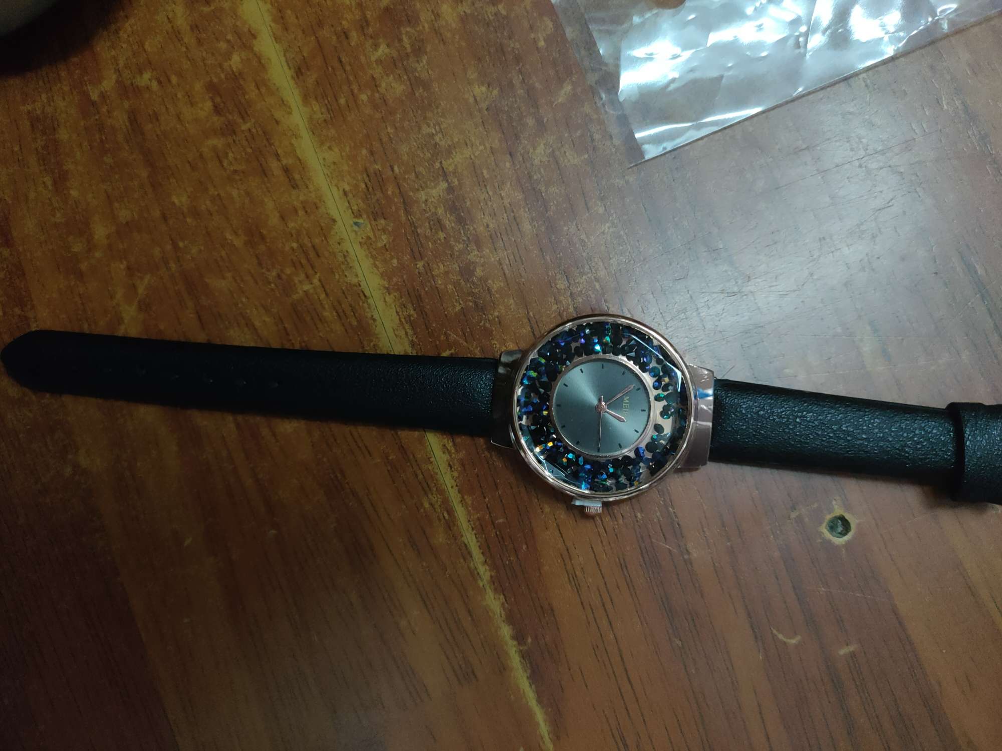 黑色手表皮带