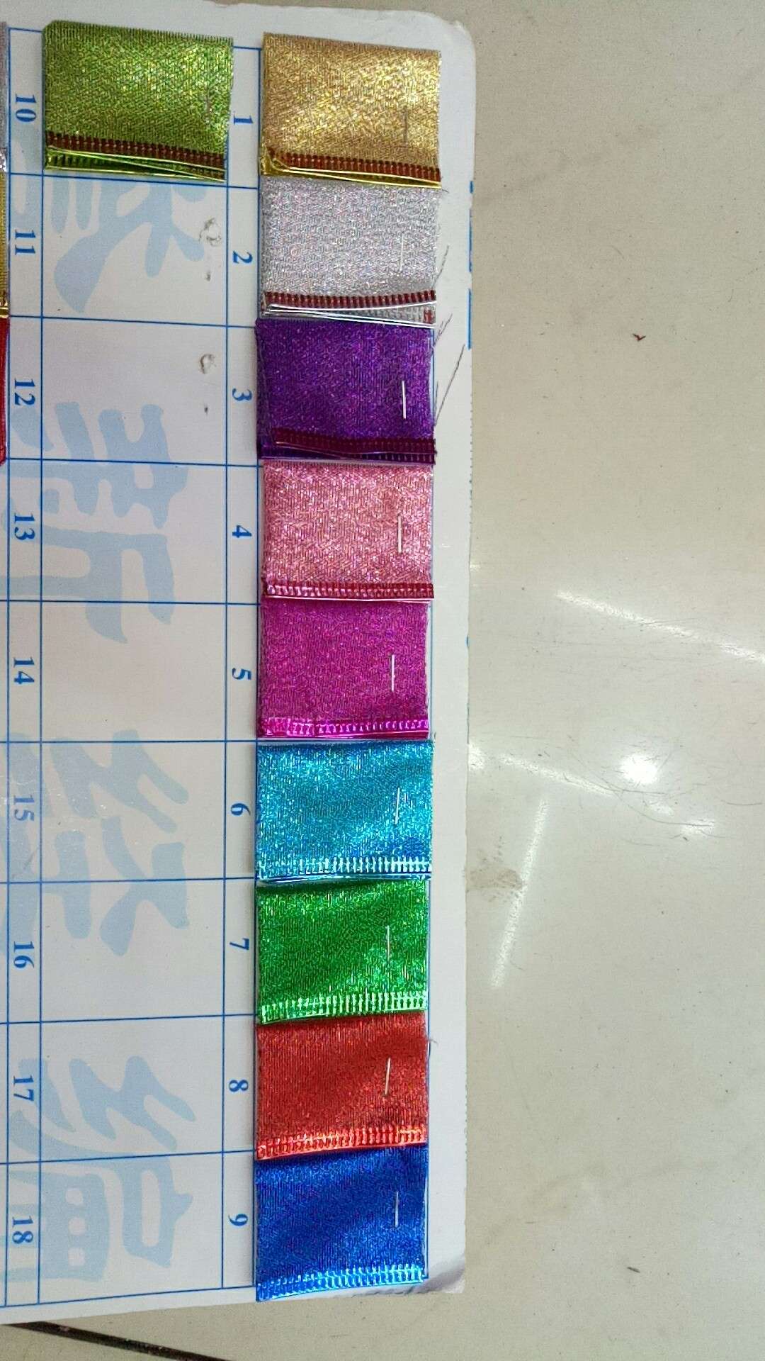 6.3CM*10 yards Indian gauze ribbon details Picture