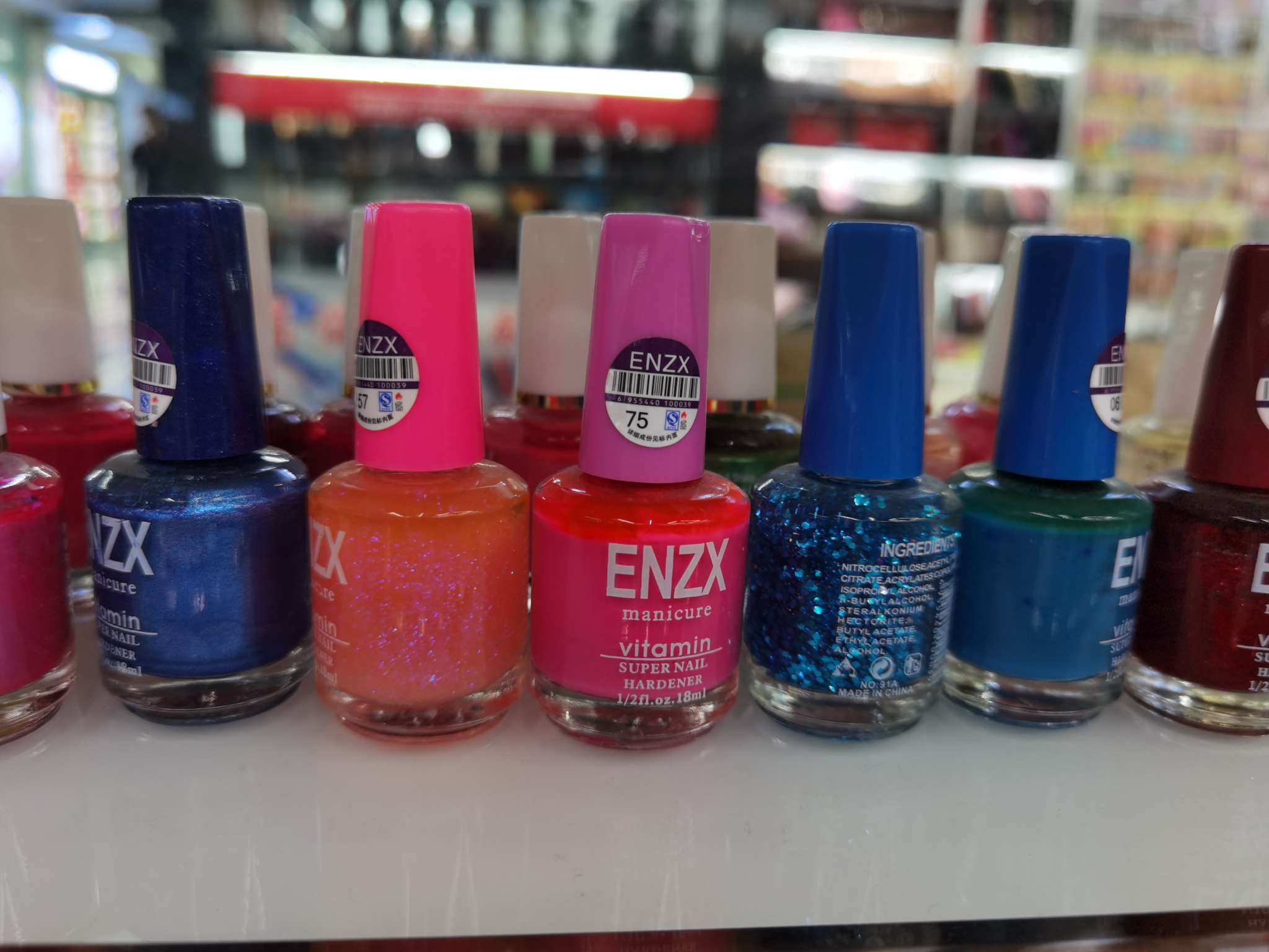 enzx粉色指甲油产品图