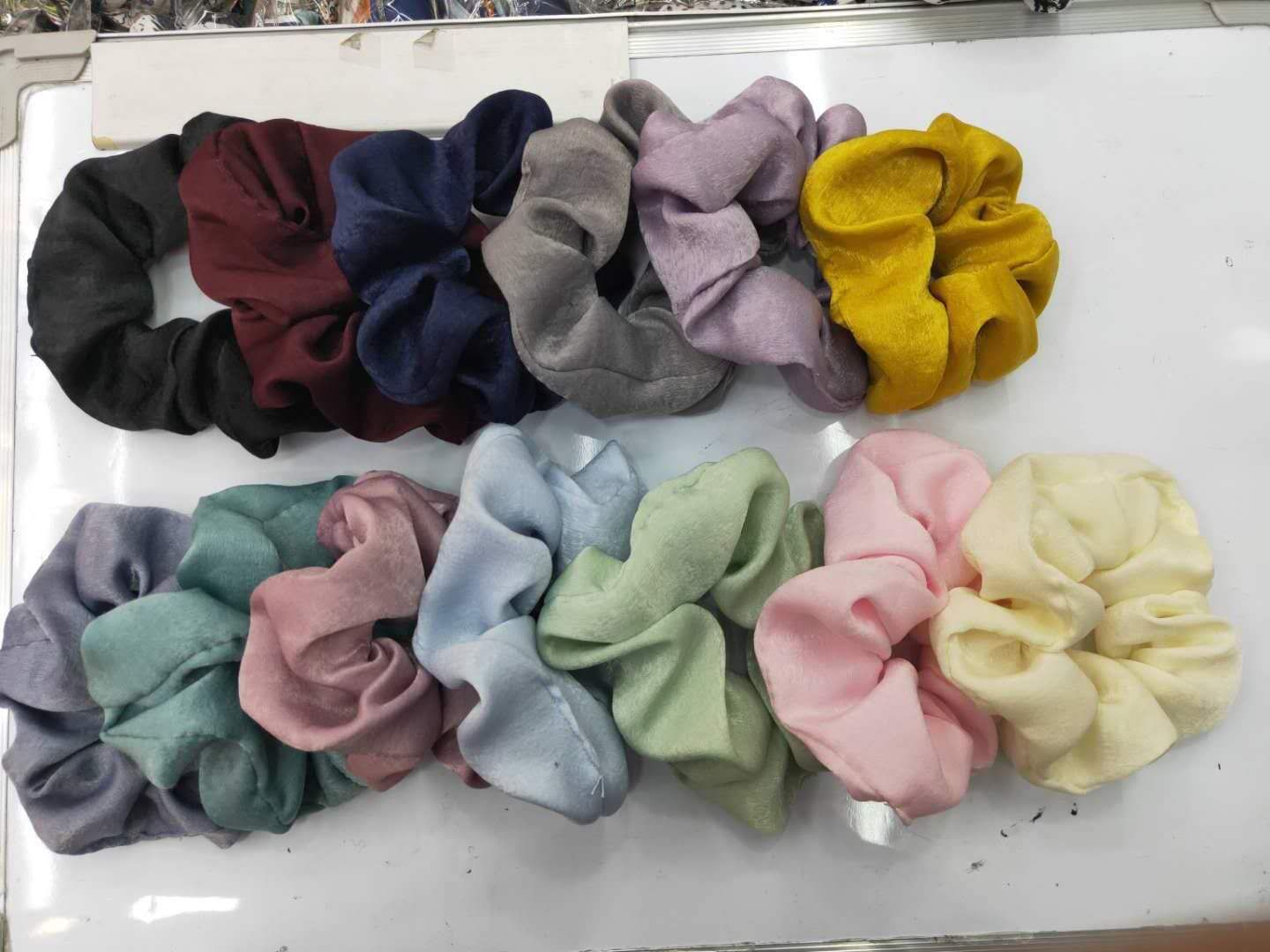 Hair ring large intestine circle restoring ancient ways French French contracted temperament web celebrity ins thick tie horsetress hair cord female hair cord flower thumbnail
