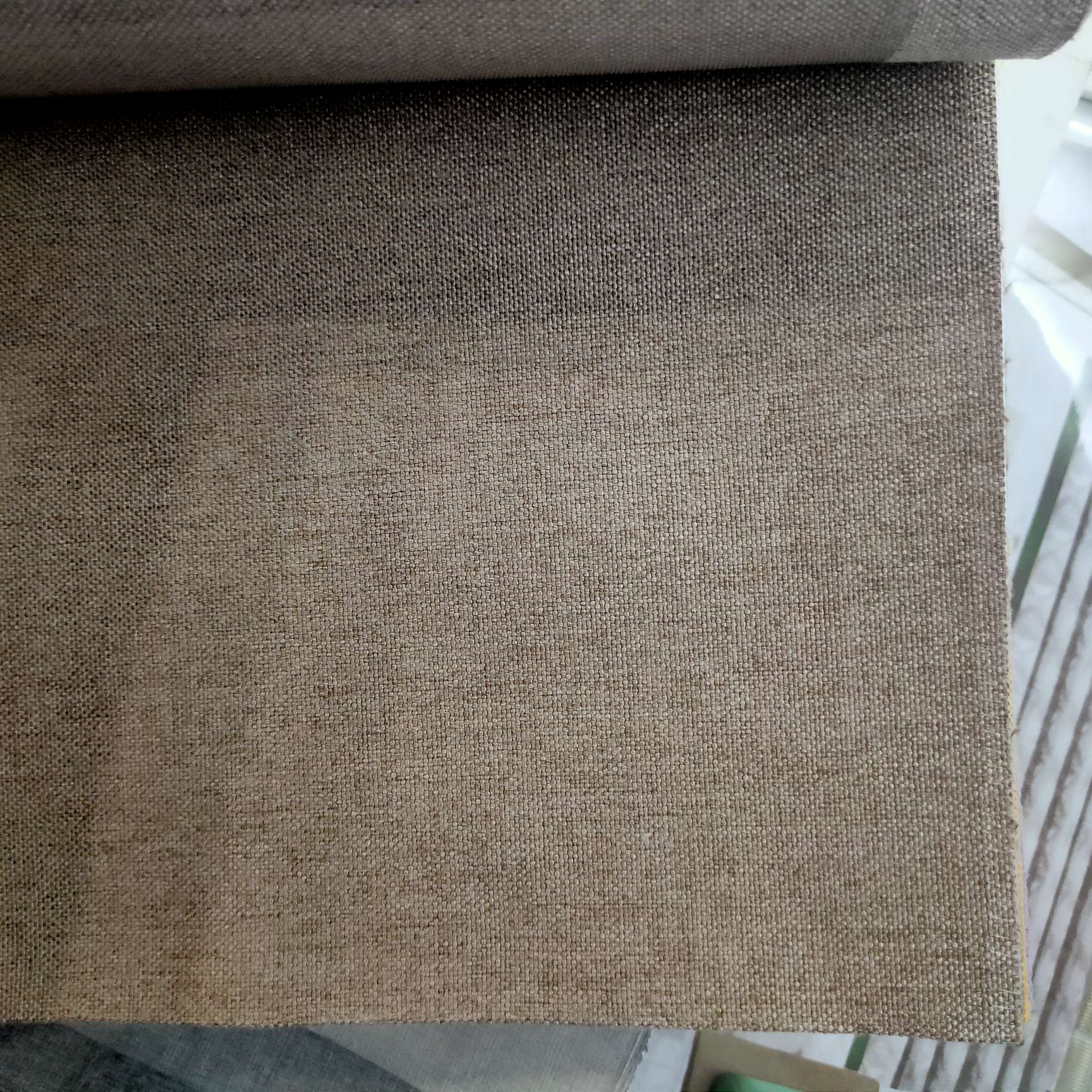 布艺窗帘实物图