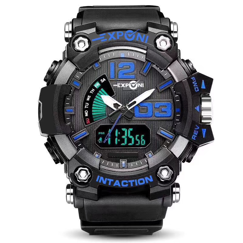 The latest trendy watches in 2020 for boys, junior high school students, children, teenagers, waterproof electronic watches, luminous sports, men's mechanical watches Item Picture