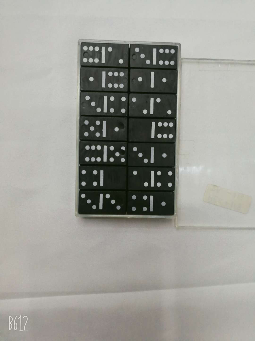 Black dominoes