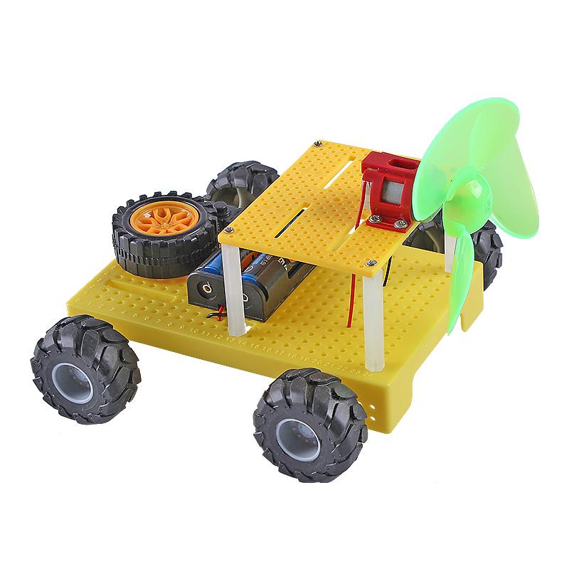 Explore guest science experimental teaching AIDS technology small manufacturing wind jeep thumbnail