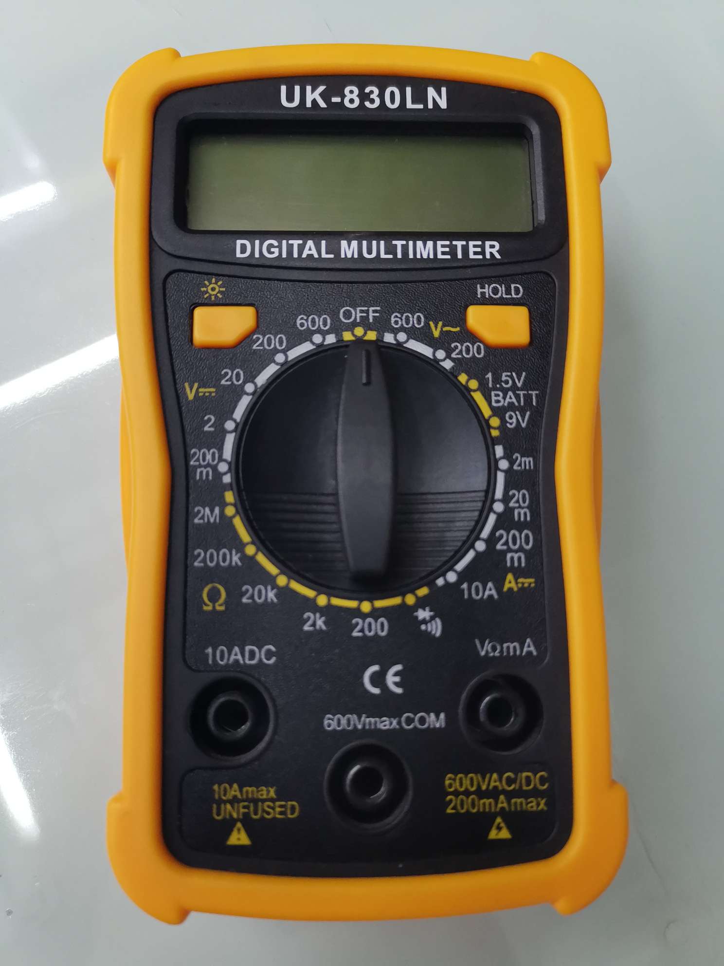 万用表UK-830LN DIGITAL MULTIMETER 电测量仪器仪表 多用表 万能表 MULTIMETER