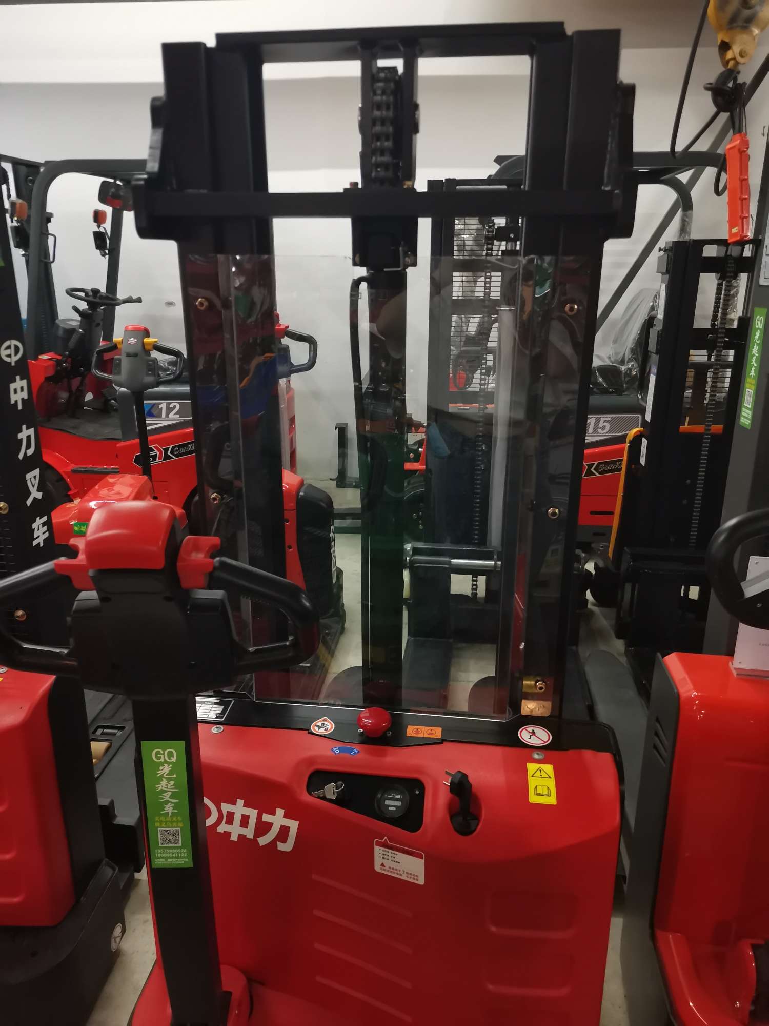 Zhongli all-electric 1.5-ton H-shaped steel walking stacker factory direct sales, low profit margin but high sales volume, reasonable price, high quality and reliable customer feedback