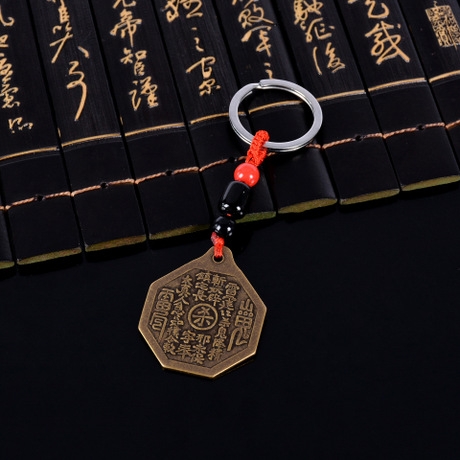 Factory direct sales of Bagua gourd money keychains and wholesale gourd money Application Scenario