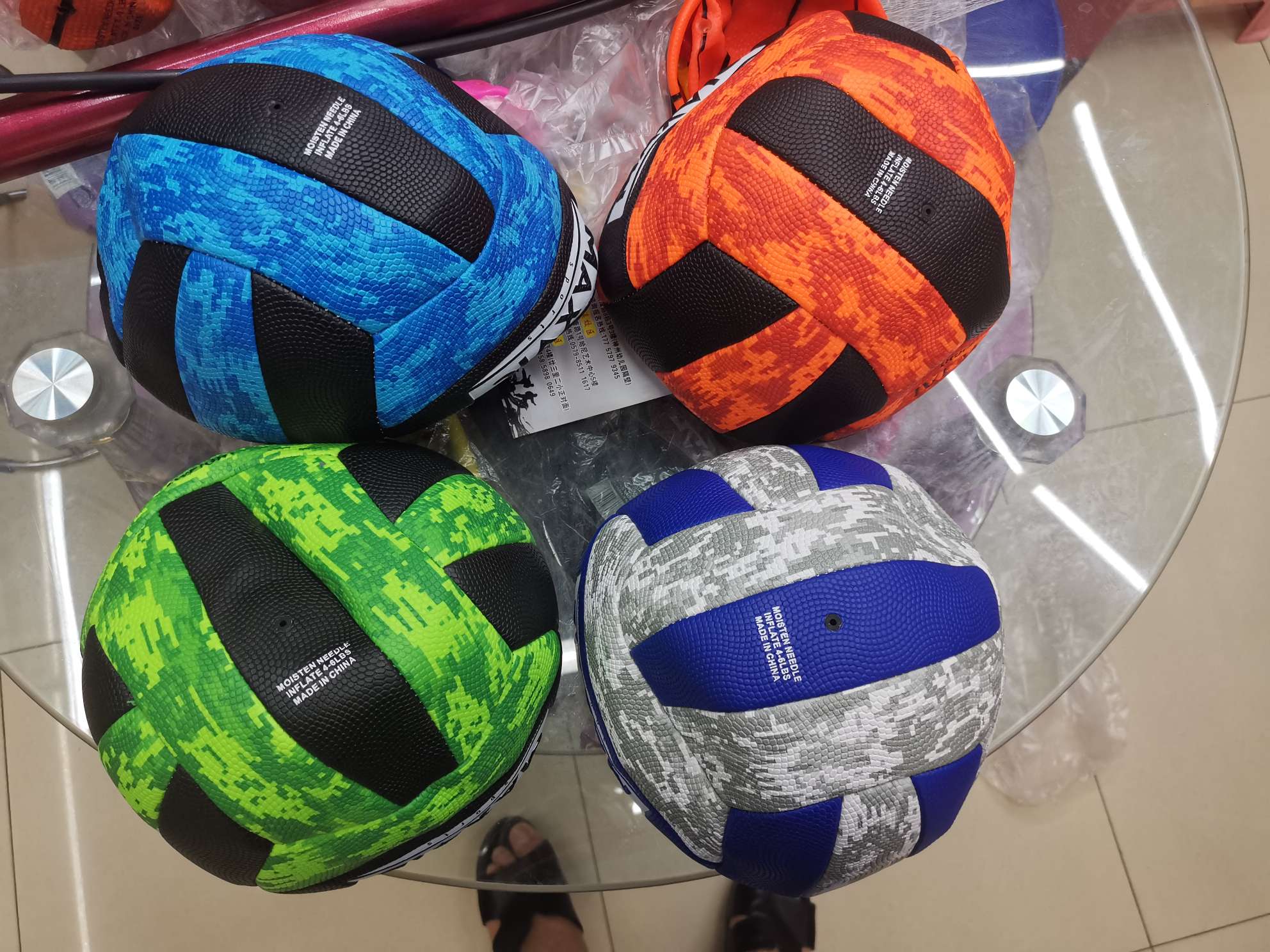 Color machine No. 5 meets volleyball