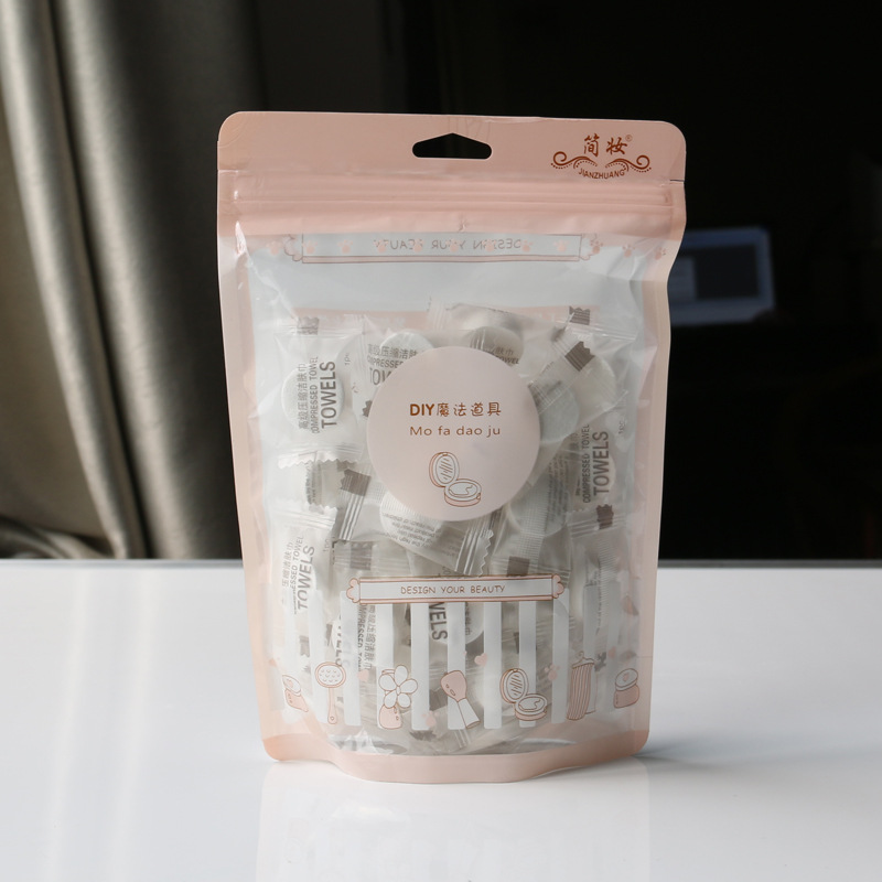 Compression towel Disposable face towel Portable compression beauty face towel candy granule compression towel