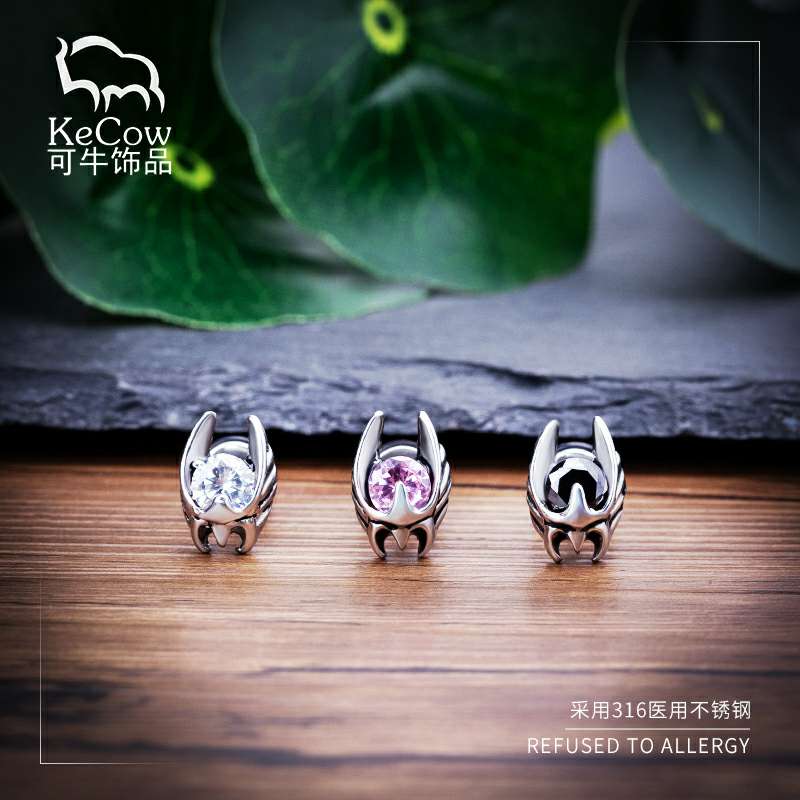 Changsheng Jewelry offers simple and personalized cast titanium steel stud earrings, zircon stud earrings and retro earrings