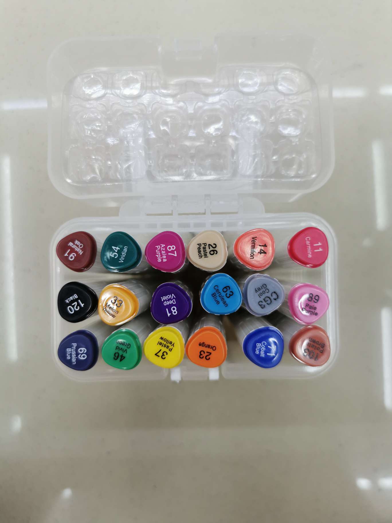 晨韵双头三角马克笔18色CY-911产品图