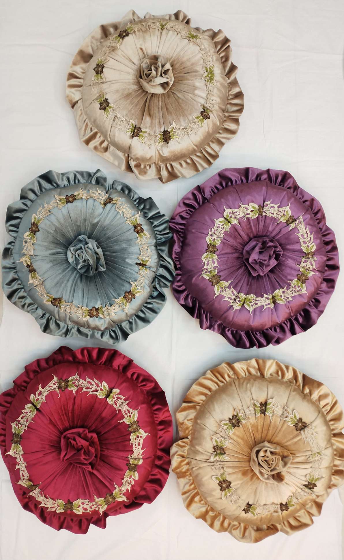 European sofa round pillow
