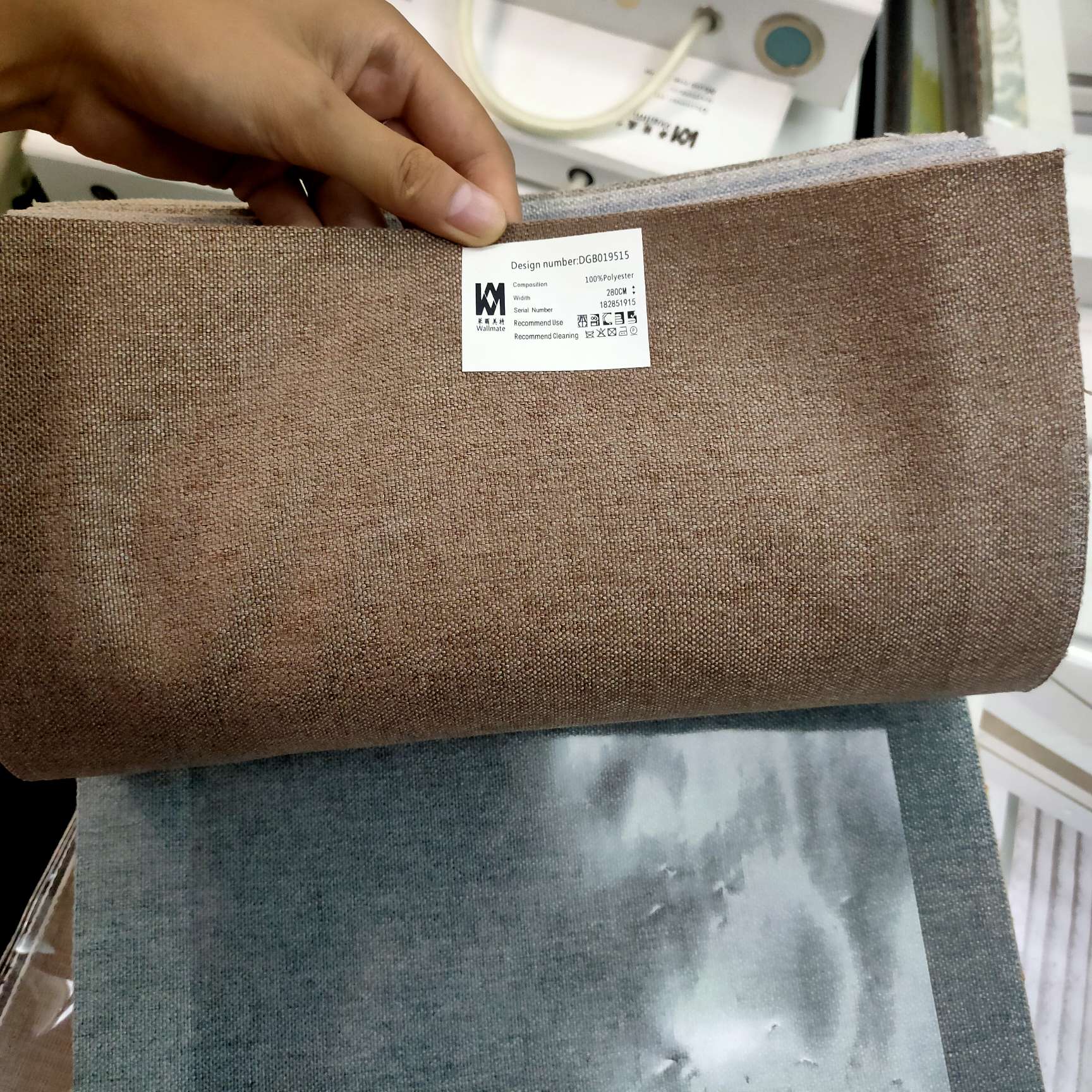 美国派拉奇华丽美特棉布窗帘布DGB019515详情图8