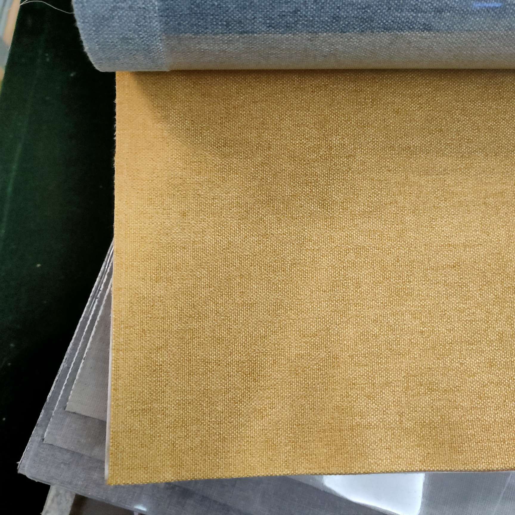 布艺窗帘实物图