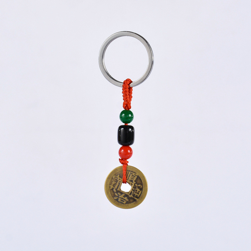 Wholesale of antique coins, genuine copper Five Emperors coins, keychains, pendants, decorative gifts and ornaments Specification image