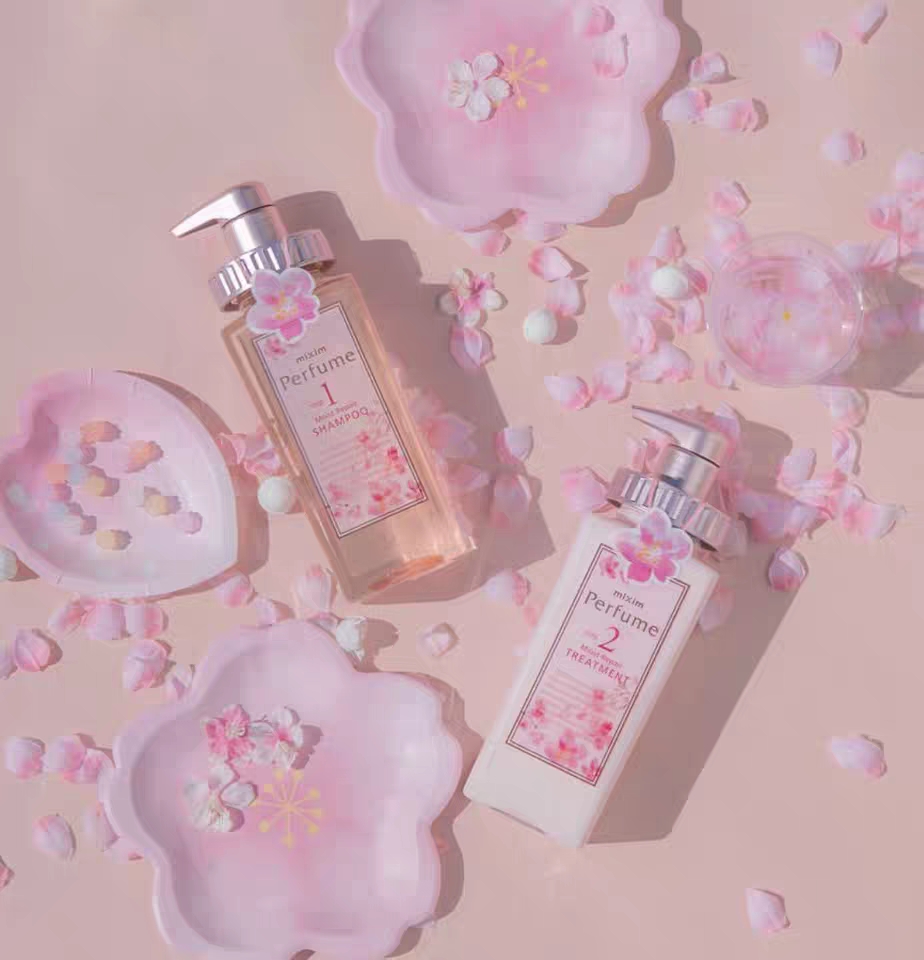 Find A Nourishing Scalp Fluffy Oil Control Shampoo & Conditioner Set Sakura Limited Specification drawing