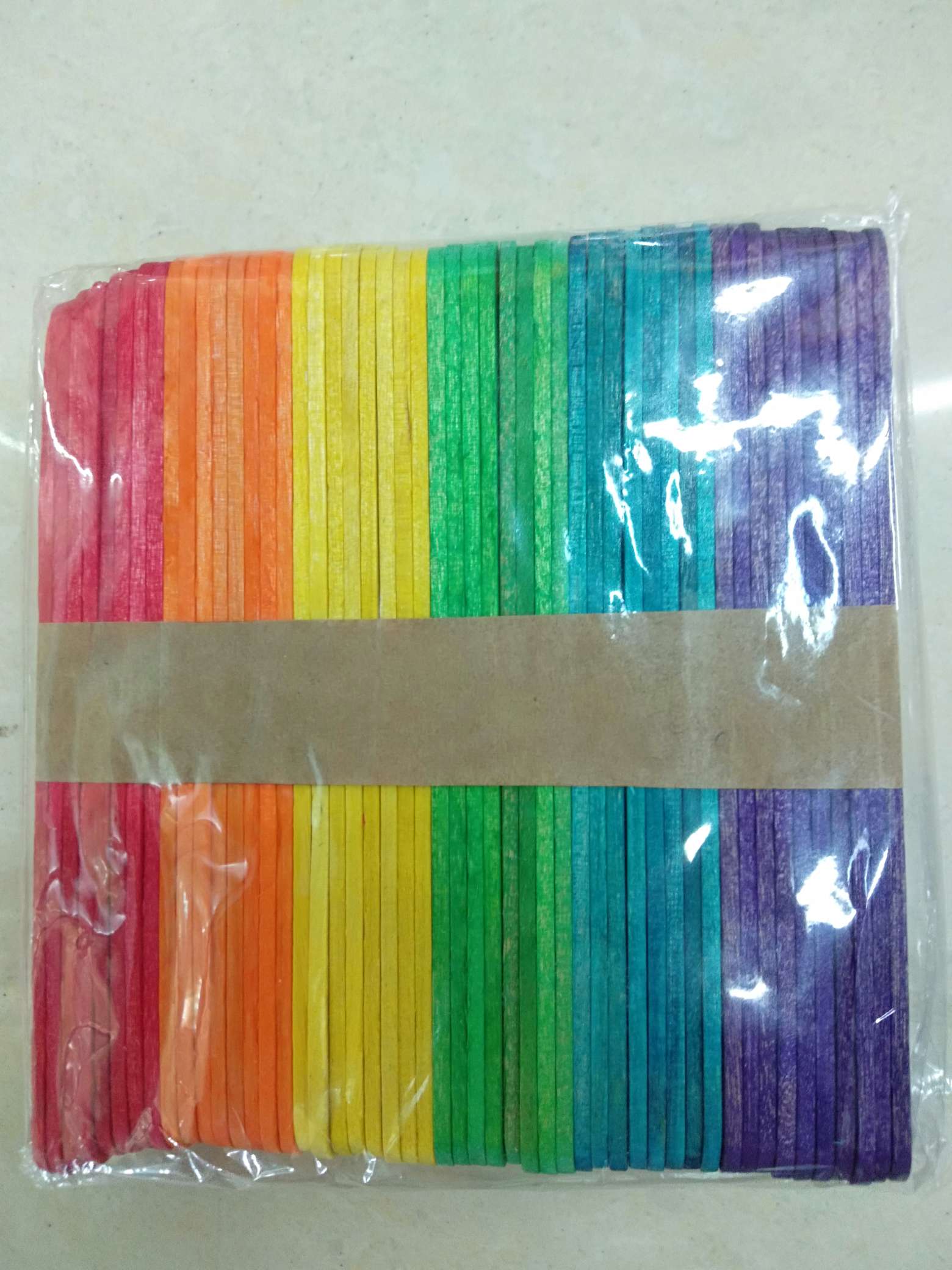 114彩六色雪糕棒