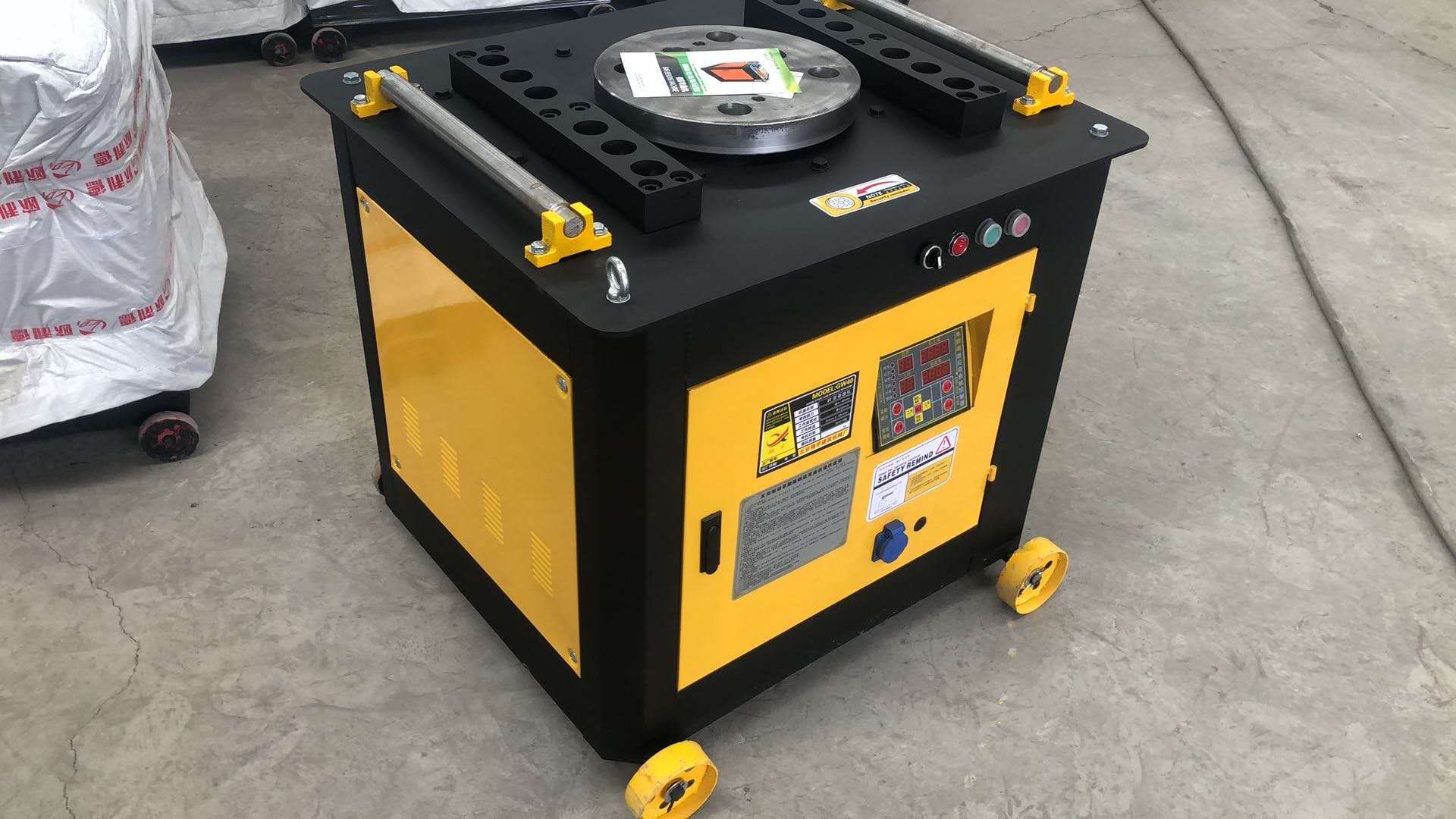 CNC steel bar bending machine details Picture